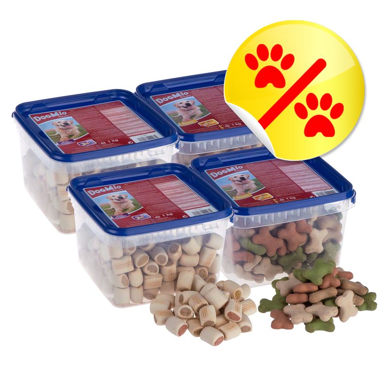 Lot 2 saveurs DogMio 4 x 1 kg