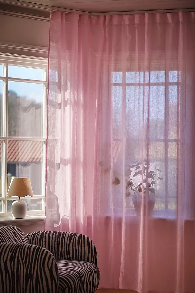 LINN gardin linmiks 1-lengde ekstra bred