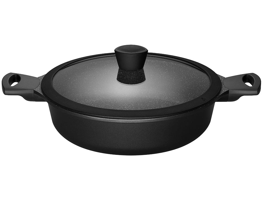 Sola Paella Pan met deksel Fair Cooking Zwart Ã¸ 28 cm