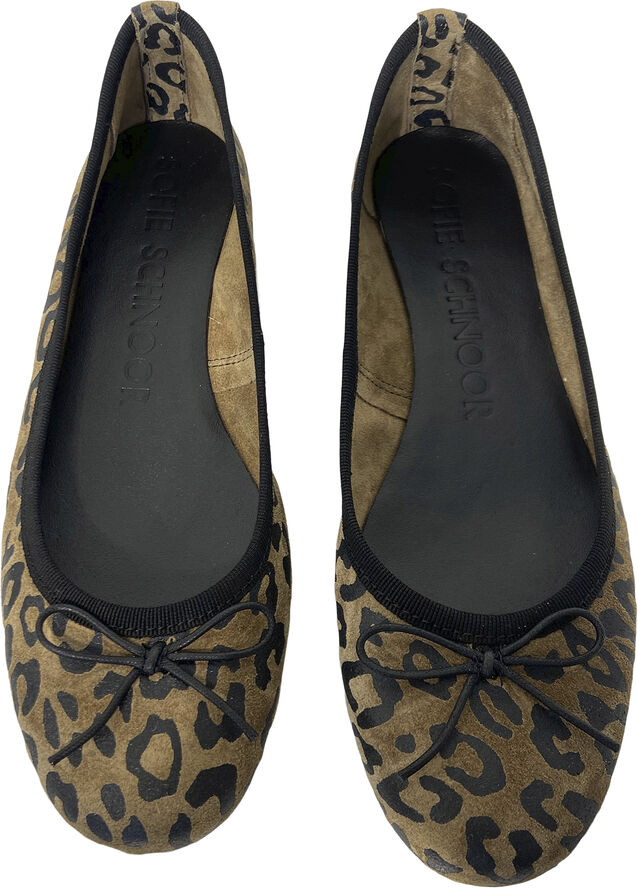 Sofie Schnoor Ballerina Light brown leopard