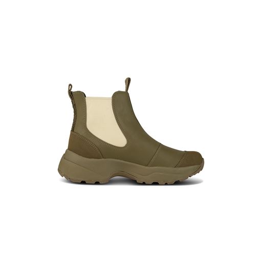 Woden Siri Waterproof Støvle, Dark Olive/Alfalfa, 38