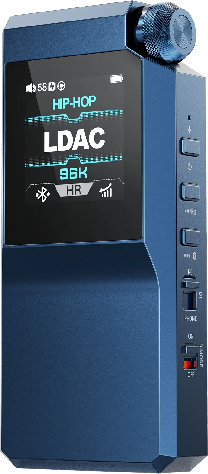 FiiO BTR17 Bleu Récepteurs Bluetooth