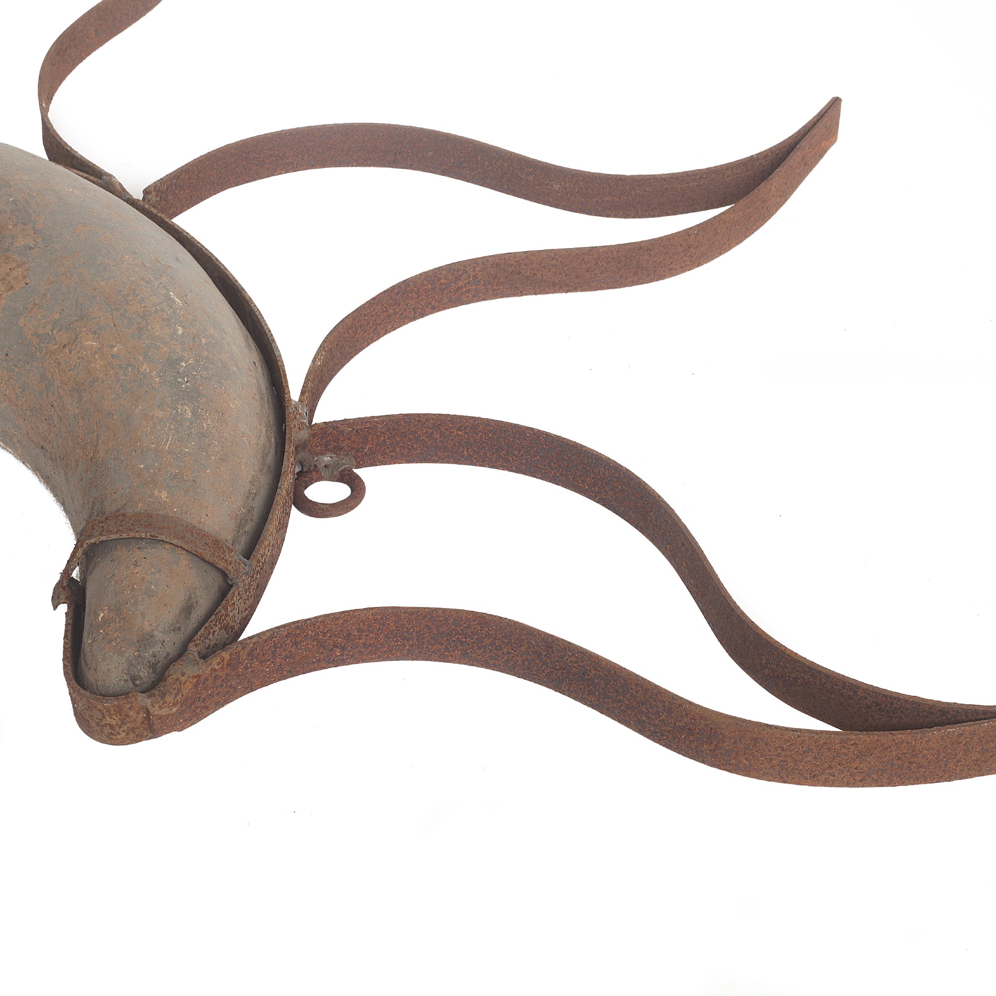 Wandschmuck 'Moon', braun, H 76 cm, B 46 cm, T 8 cm von fischer's lagerhaus