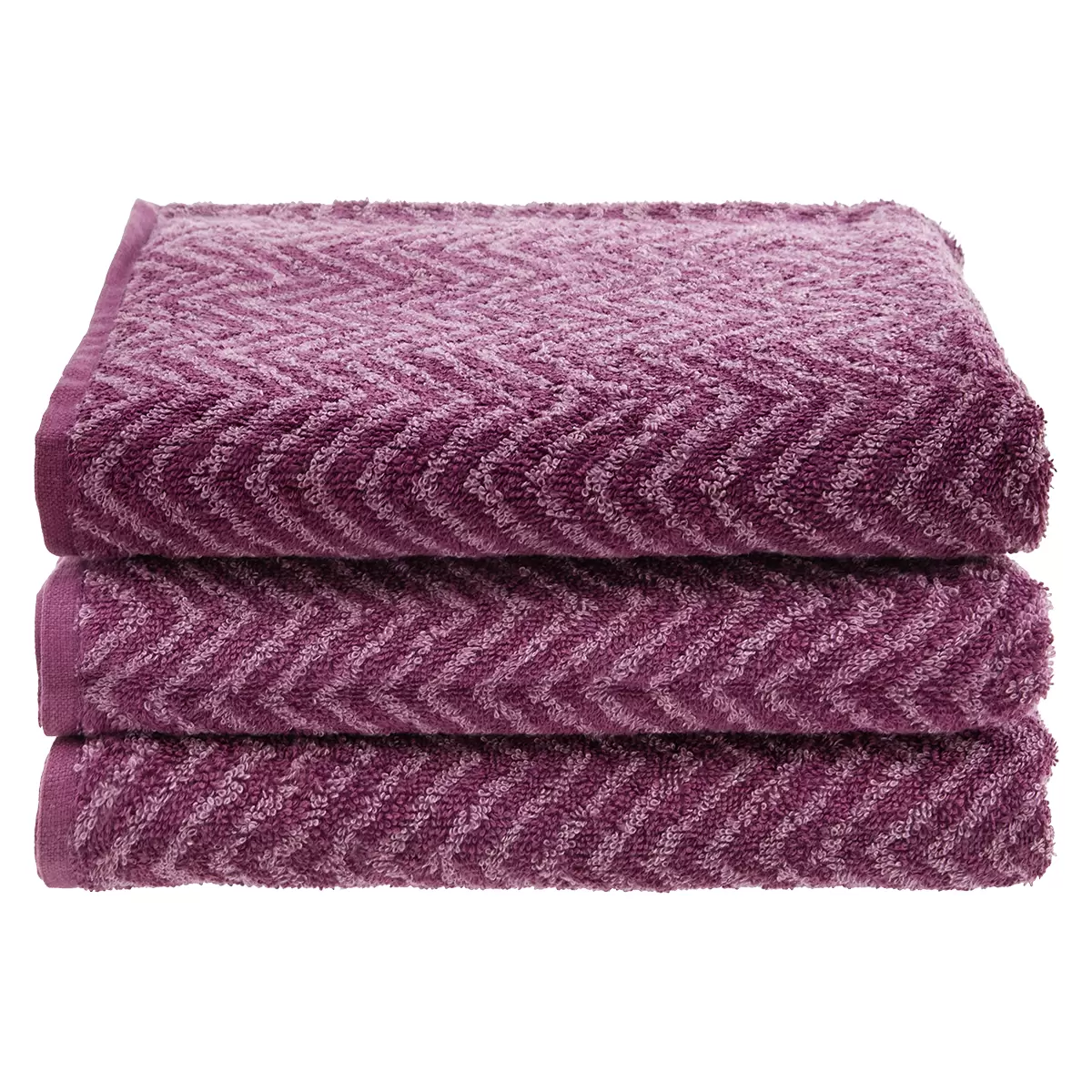 Handtuch 3er Set Ulli himbeer