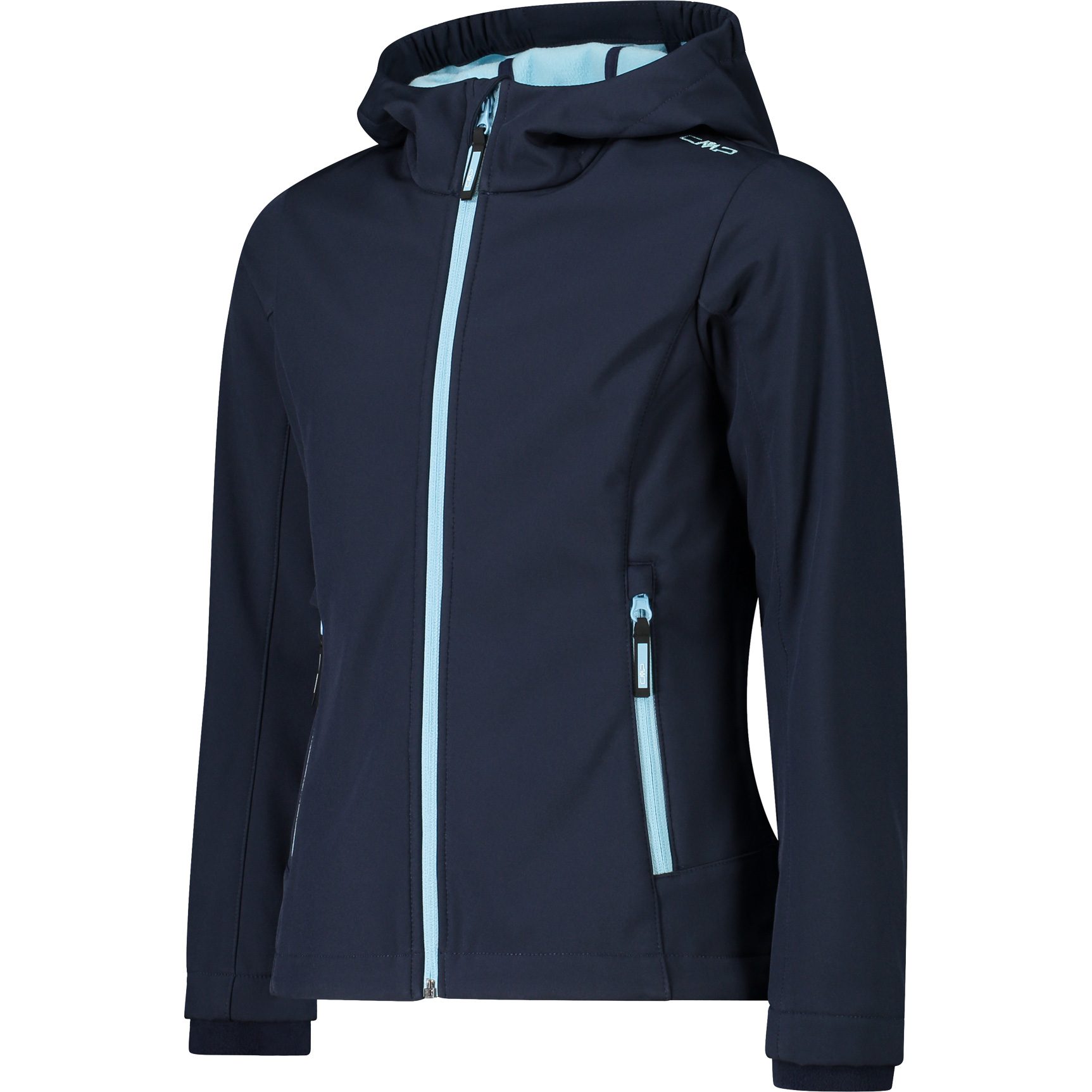 CMP Fix Hood Softshelljacke Mädchen blau