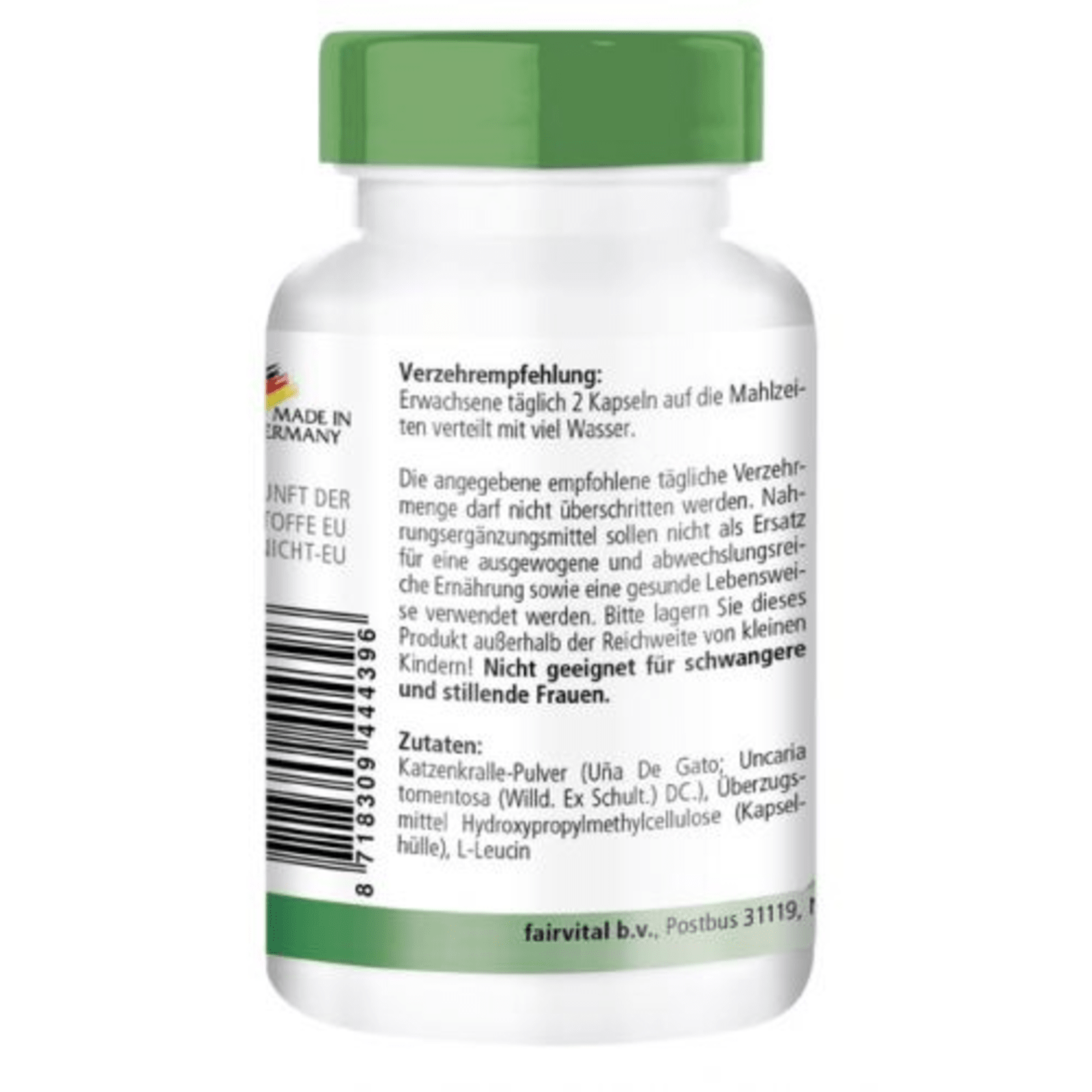 Katzenkralle 500mg (90 Kapseln)