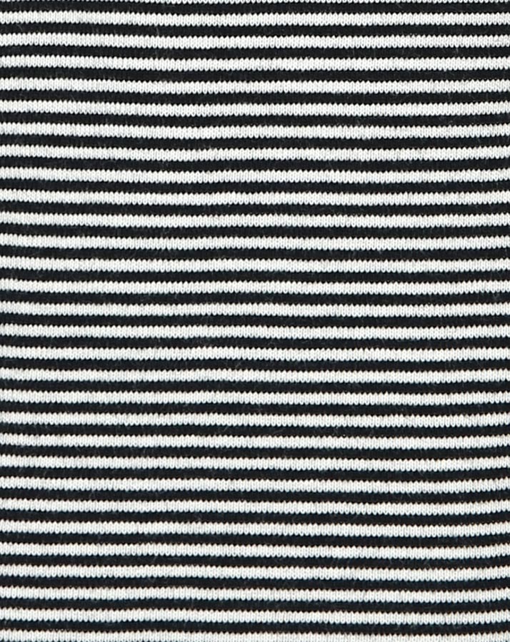 Kapuzenjacke BASIC geringelt in dunkelblau