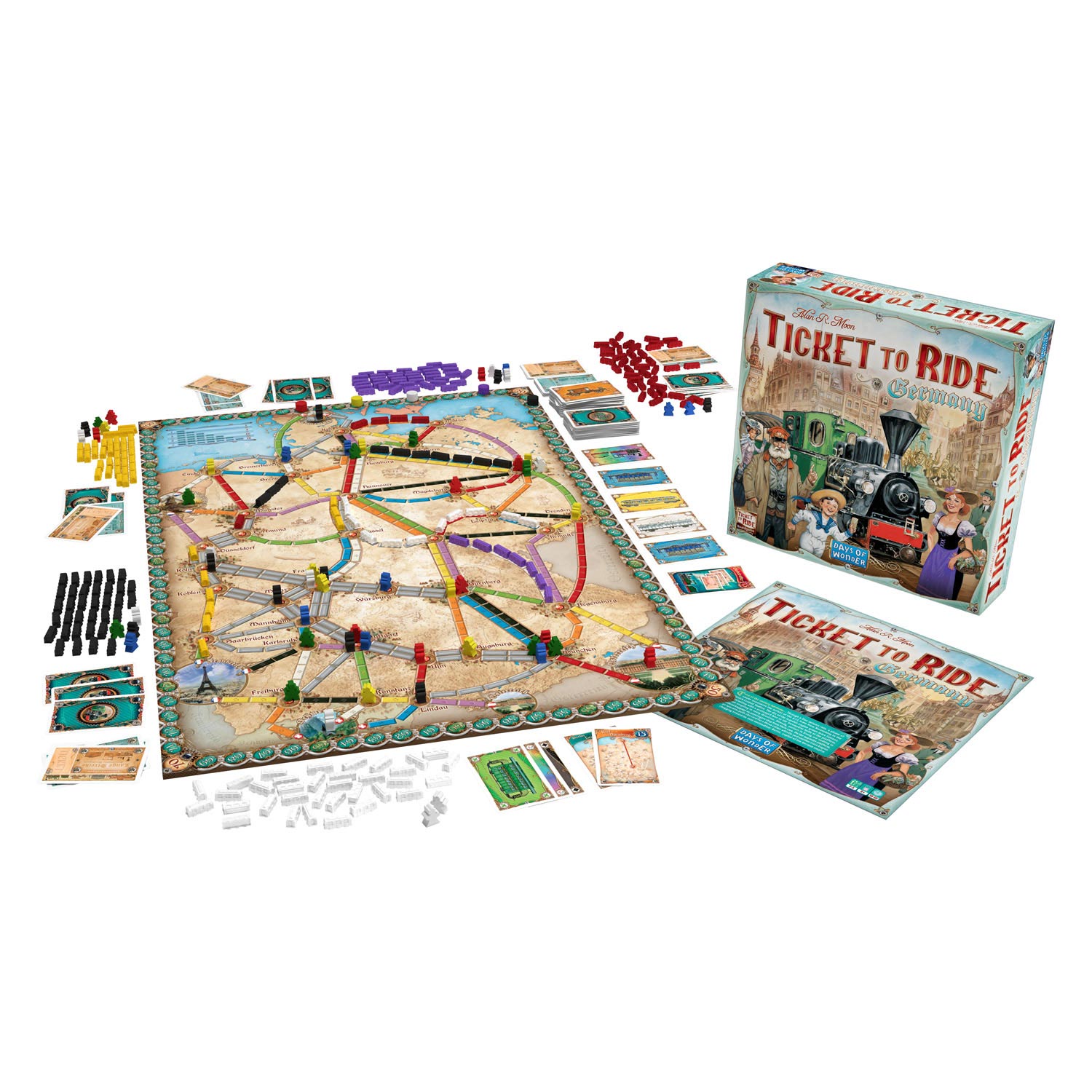 Ticket to Ride - Germany Bordspel