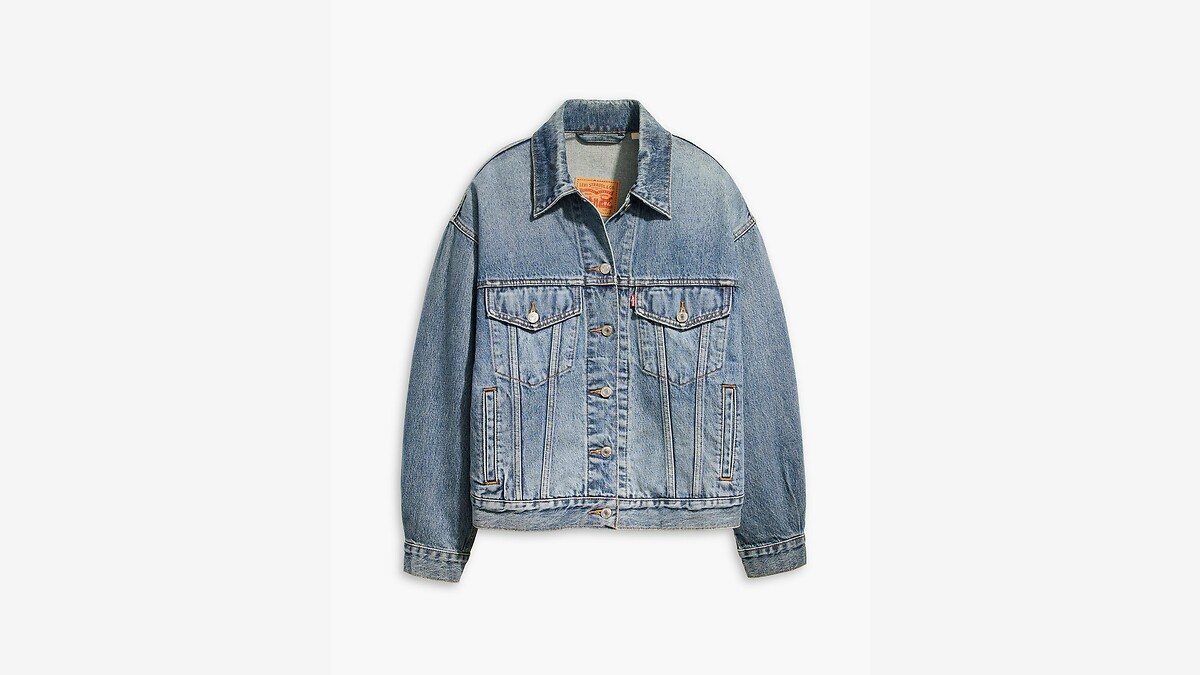Colete Levi's anos 90 estilo caminhoneiro