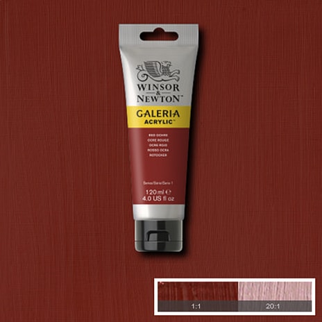 Galeria akrylmaling 120 ml - Red Ochre