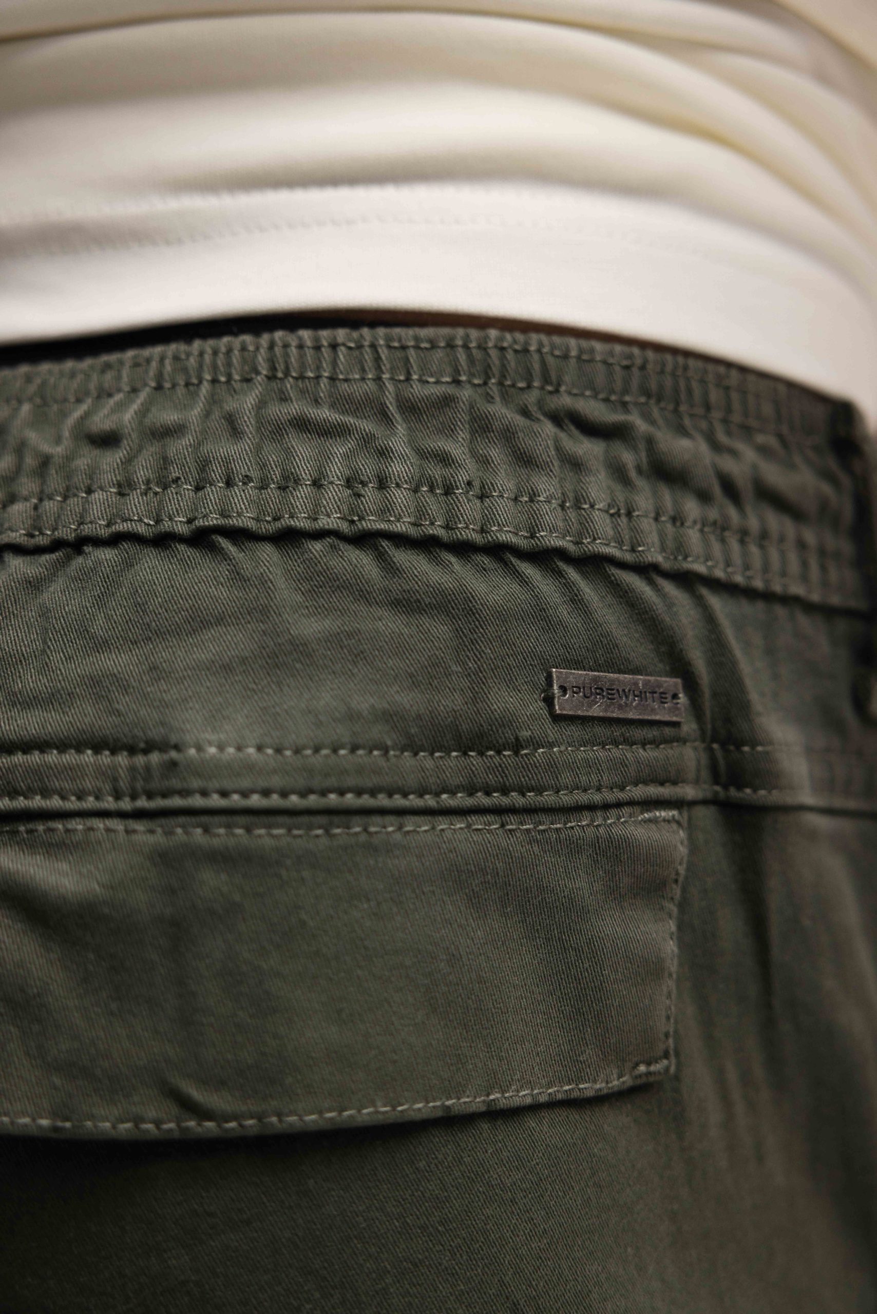 Pure Path Utility Cargo Broek Heren Donkergroen