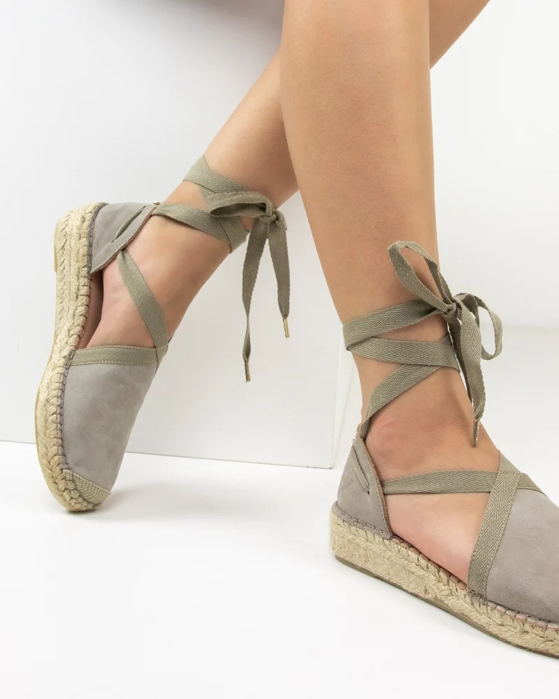 Fred de la Bretoniere Espadrilles  - taupe