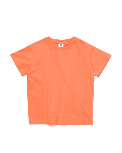 t-shirt enfant orange