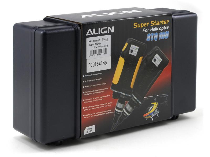 ALIGN Starter für Helikopter, Schwarz Starter