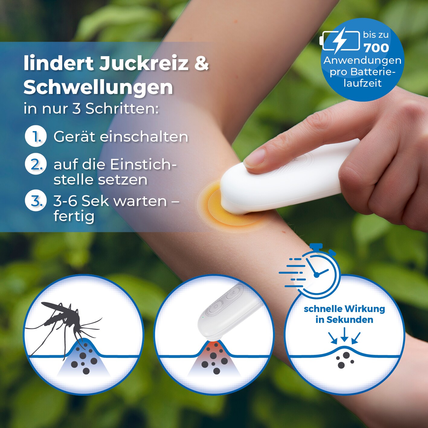 VITALmaxx Insektenstichheiler elektronisch 1,95W