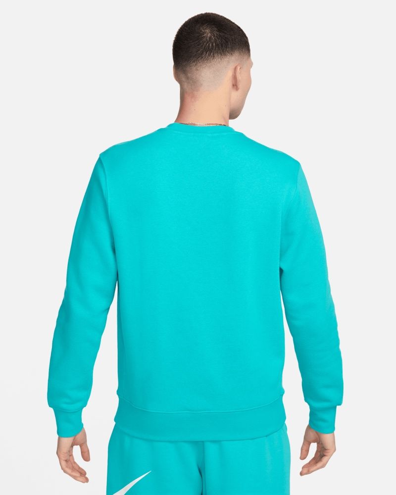 Sweat-shirt Nike Sportswear Club Fleece Turquoise pour homme