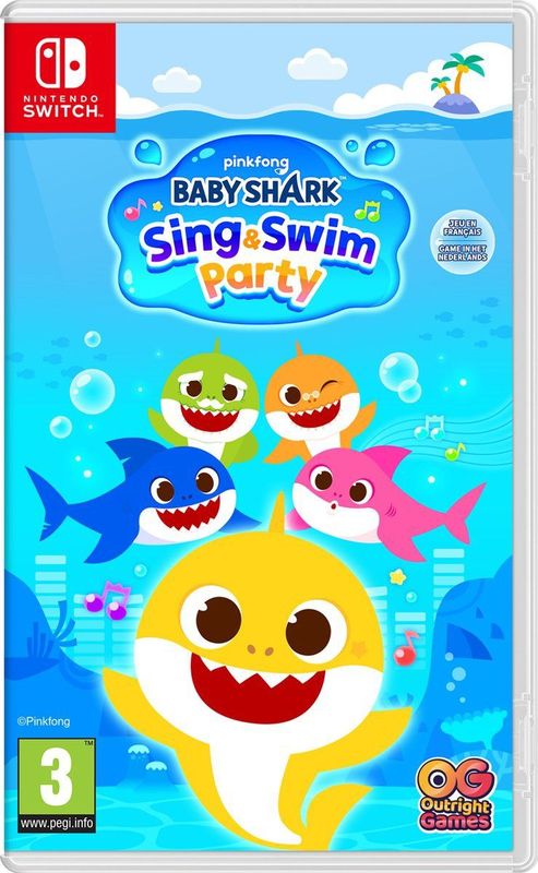 Baby Shark - Sing & Swim Party - Nintendo Switch Game - Speelbare Personages