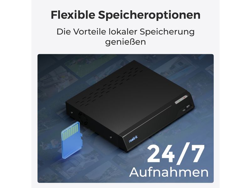 Reolink Netzwerkkamera Lumus E430 2K WiFi 2K/4MP WLAN Kamera mit Scheinwerferlicht, 2-Wege-Audio, Sirene, Bewegungserkennung & Farbnachtsicht