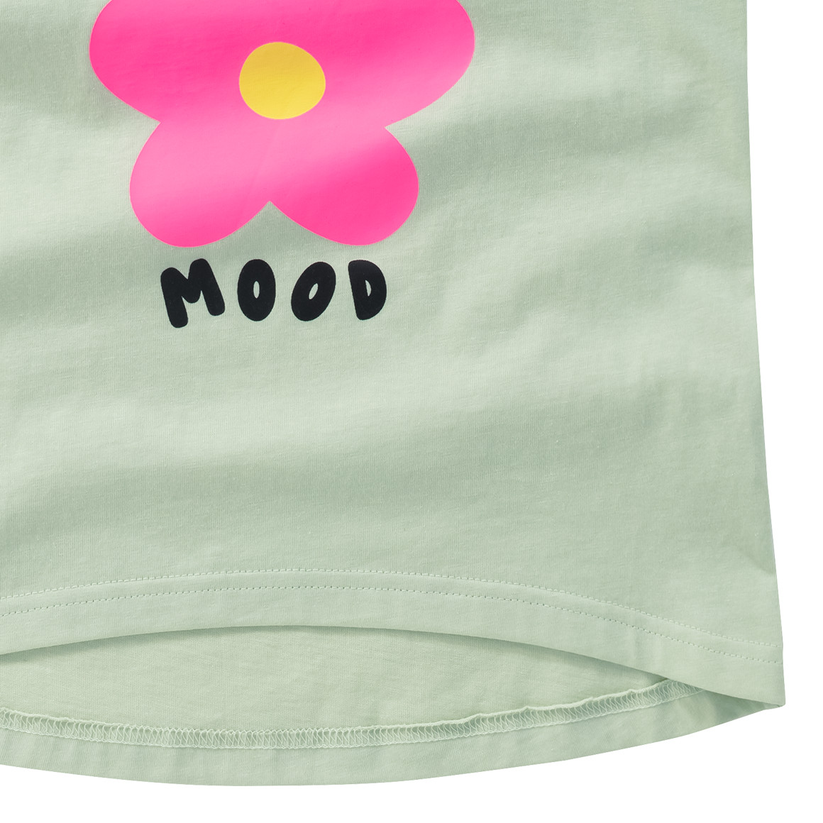Topolino Mädchen Top mit Neon-Print zartgrün