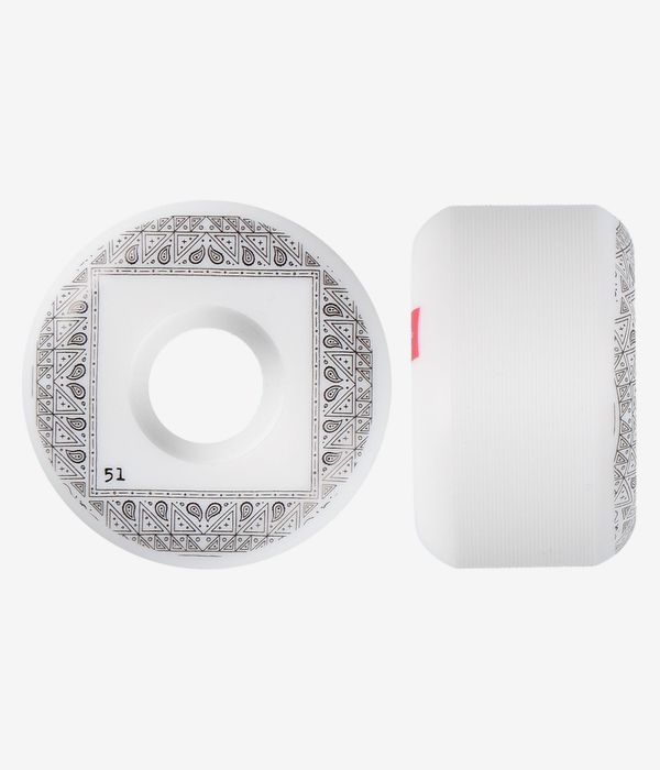 Chocolate Bandana Conical Rollen (white) 51mm 99A 4er Pack