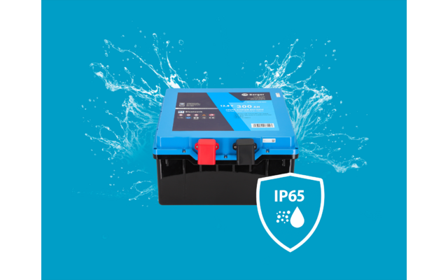 Berger LiFePO4 Lithium Untersitz Batterie Pro 300 Ah 12V mit Bluetooth & Heizung