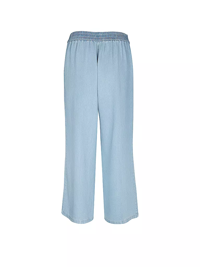 S.OLIVER Culotte High Rise blau