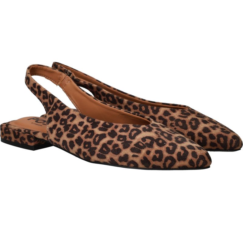 POSH by Poelman Slingbacks Bruin