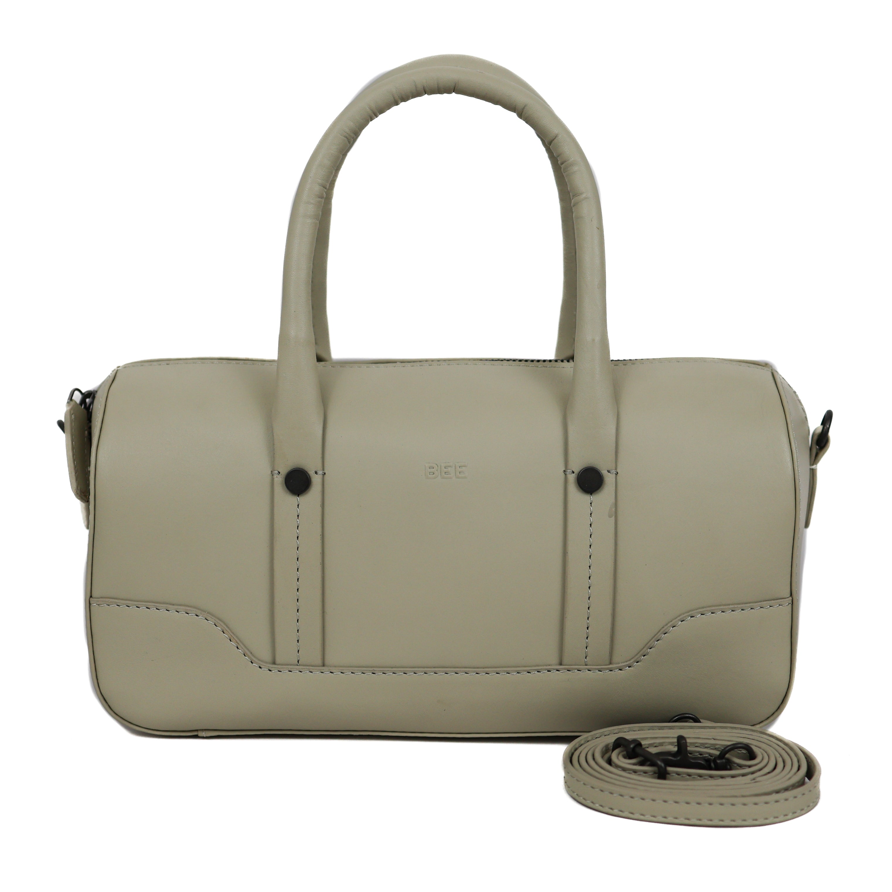 Rond hand-/schoudertasje 'Viviana' Khaki Khaki