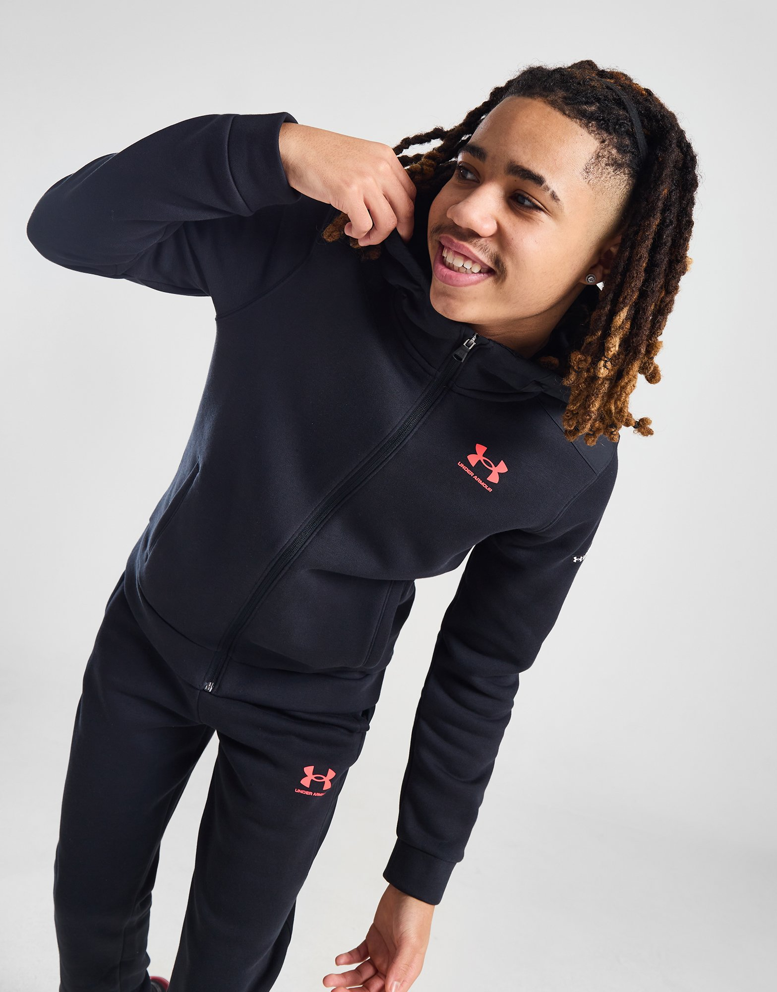 Under Armour Sweat à Capuche Zippé Utility Junior