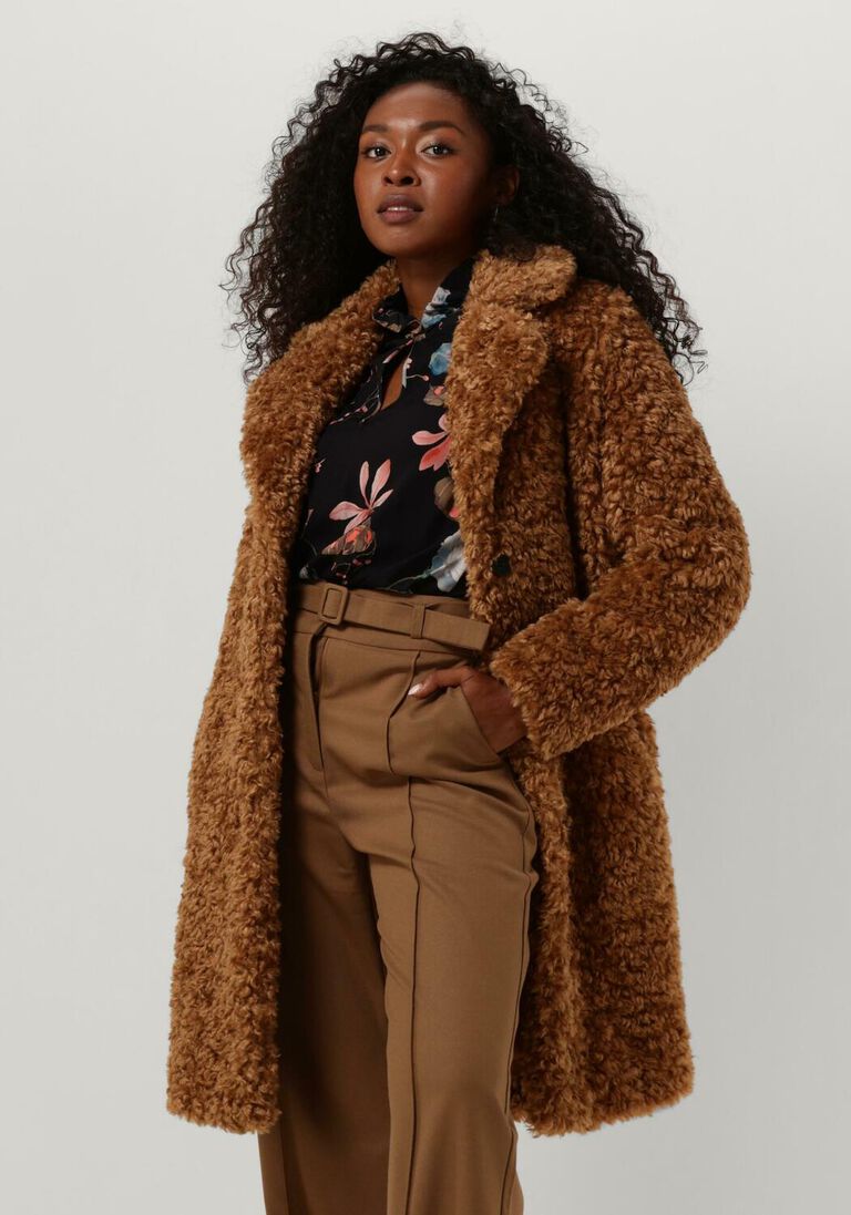 GIACOMO THE JACKET camel giacomo the jacket faux fur jas 6612775