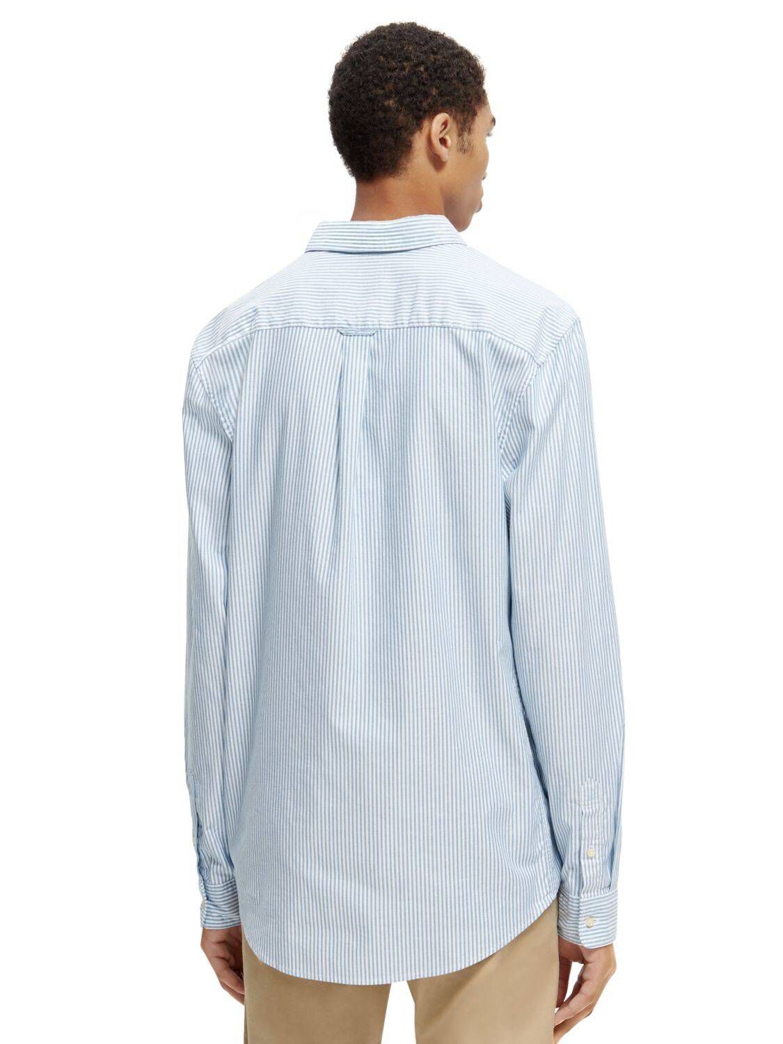 Scotch & Soda| Herren Hemd ESSENTIALS Regular Fit Langarm