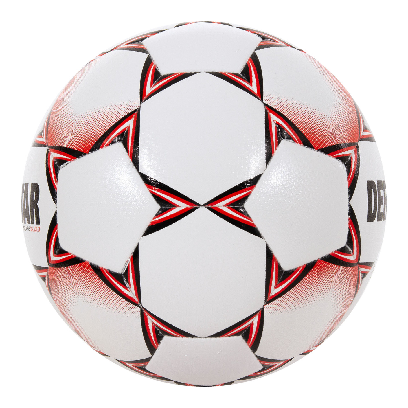 Derbystar Solaris Super Light Voetbal Maat 5 Wit Rood Zwart