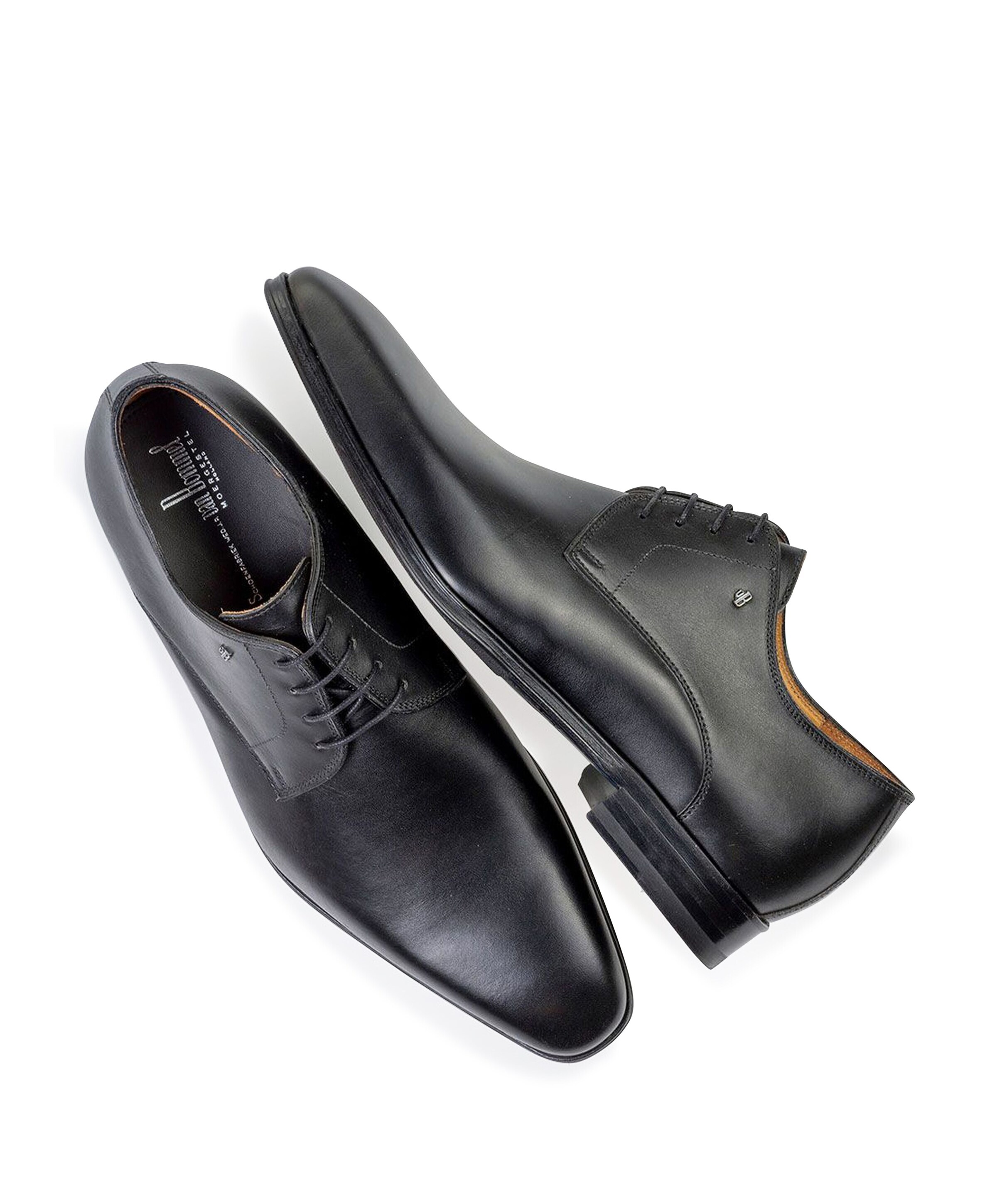 Van Bommel heren veterschoenen zwart