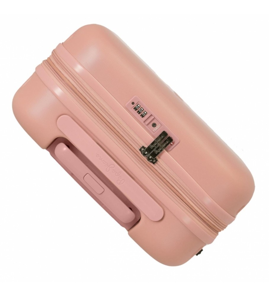Mala de viagem Pepe Jeans Cabin Suit Suitcase Highlight Pink - 40x55x20cm