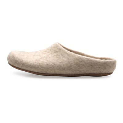 Filzpantoffel Coburger Fuchsschaf, Beige