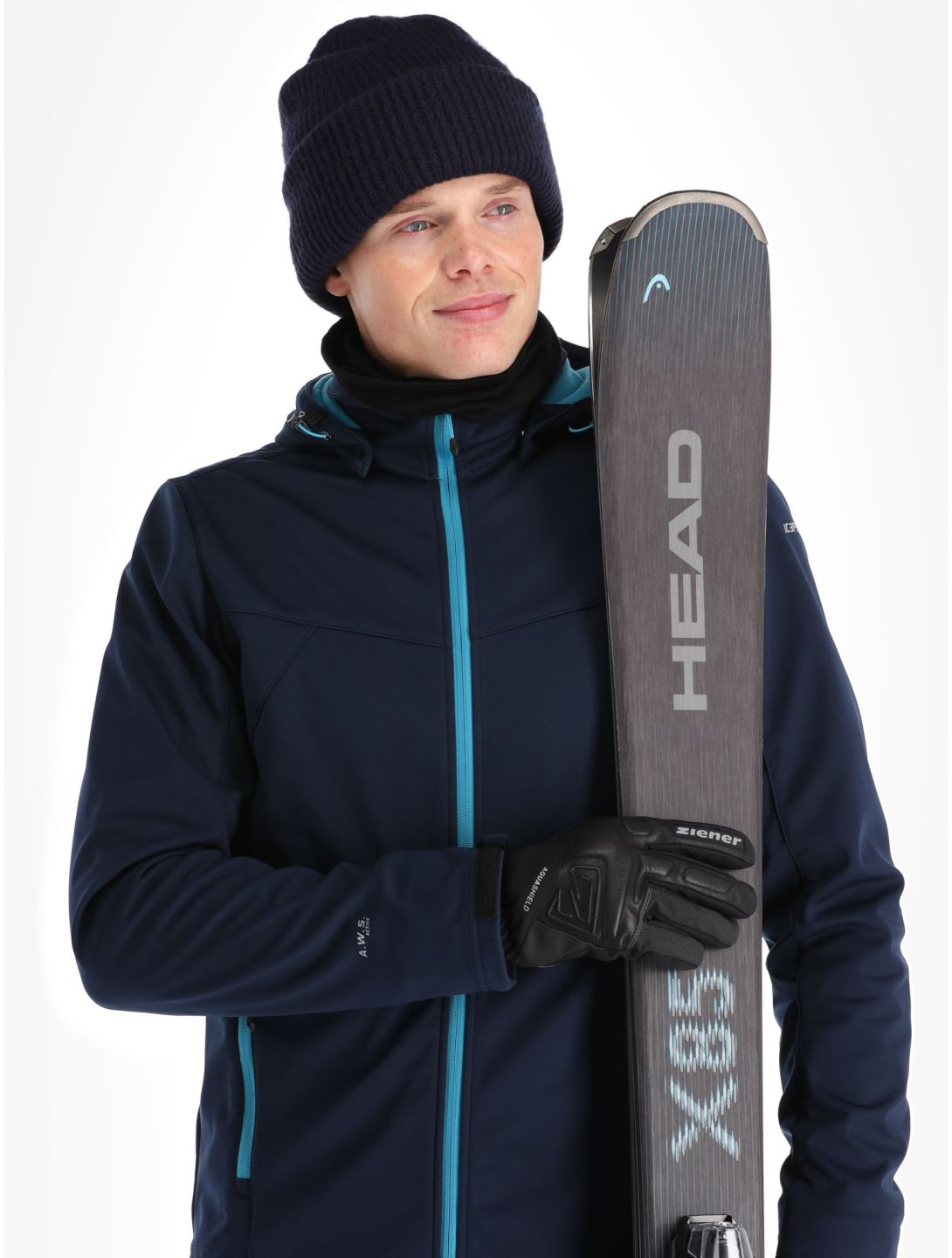 Biggs softshell ski-jas heren
