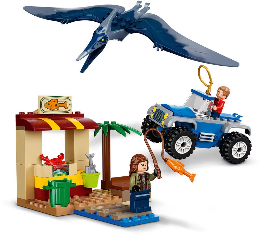 LEGO®JURASSIC WORLD 76943 - LA COURSE POURSUITE DU PTERANODON