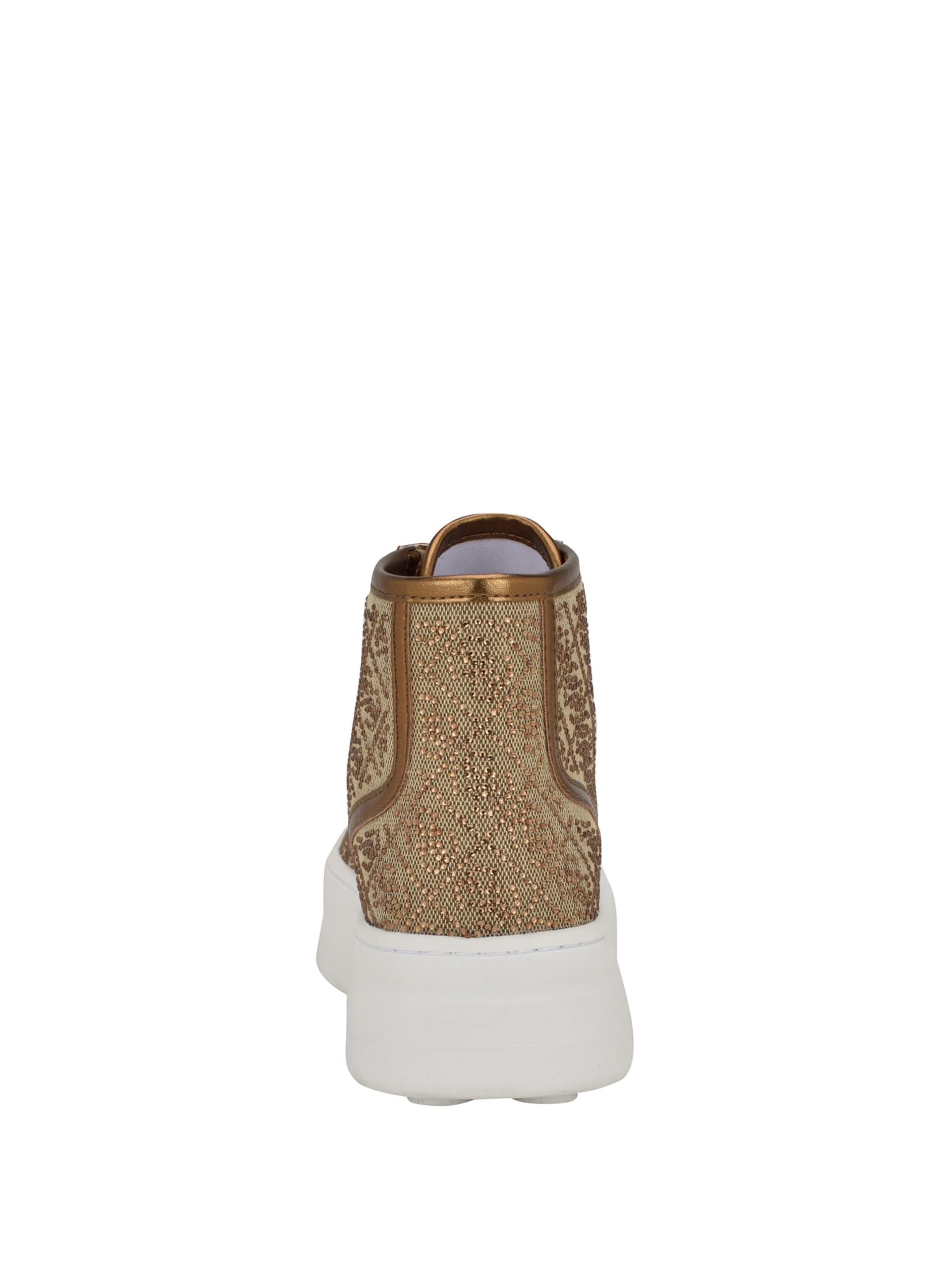 Tênis de cano alto Quattro G com strass