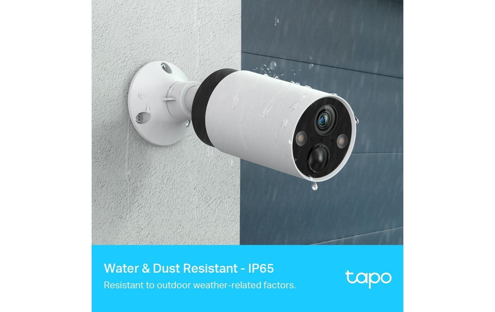 Überwachungsset Tapo C420S1Überall installieren mit langer Batterielebensdauer Smart Wire Free Security Camera System