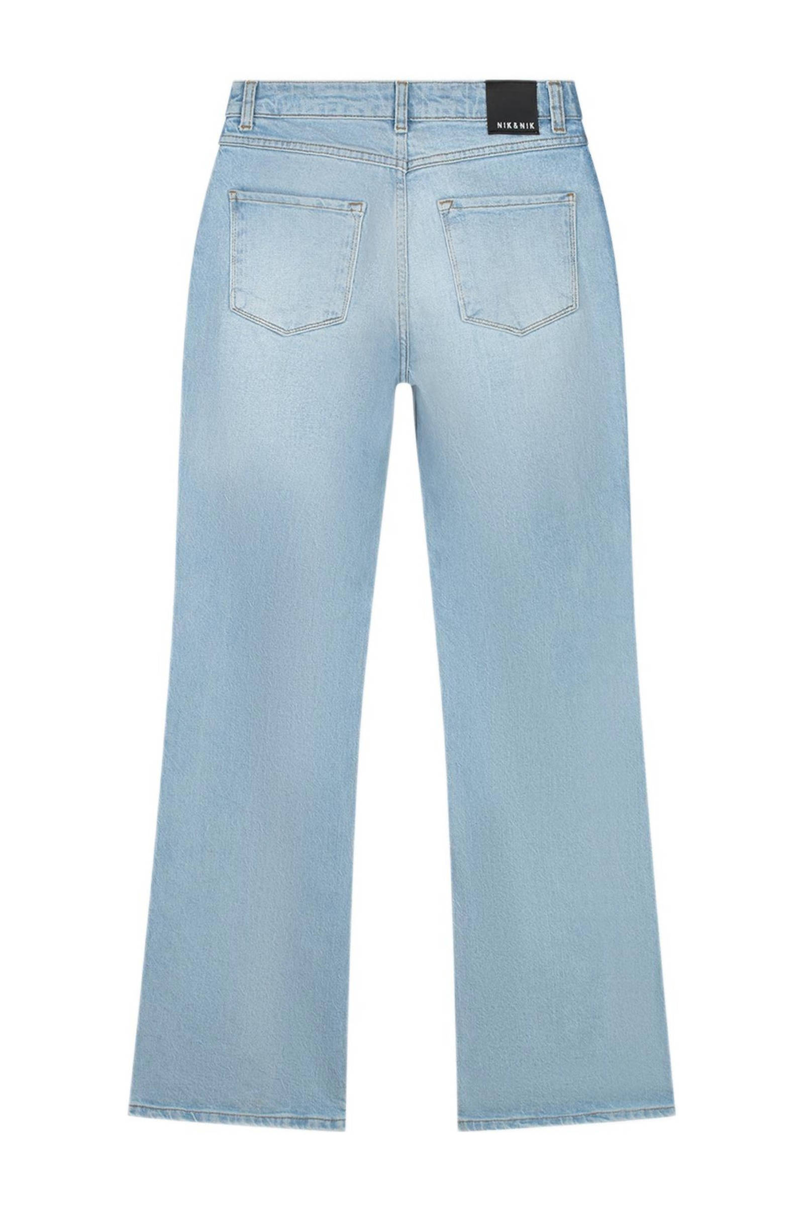 NIK&NIK wide leg jeans Flore light blue