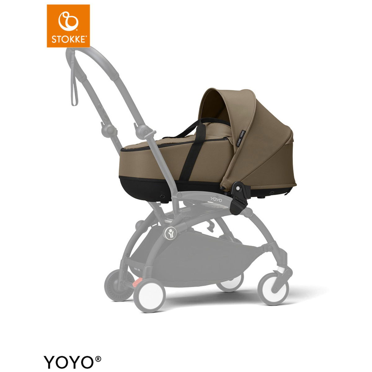 STOKKESTOKKE   YOYO³ 6+ white mit Liegewanne toffee