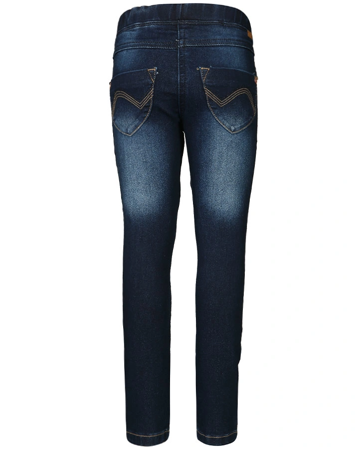 Jeggings POWER STRETCH Slim Fit in dark blue denim