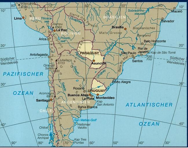 REISE - URUGUAY PARAGUAY REISE