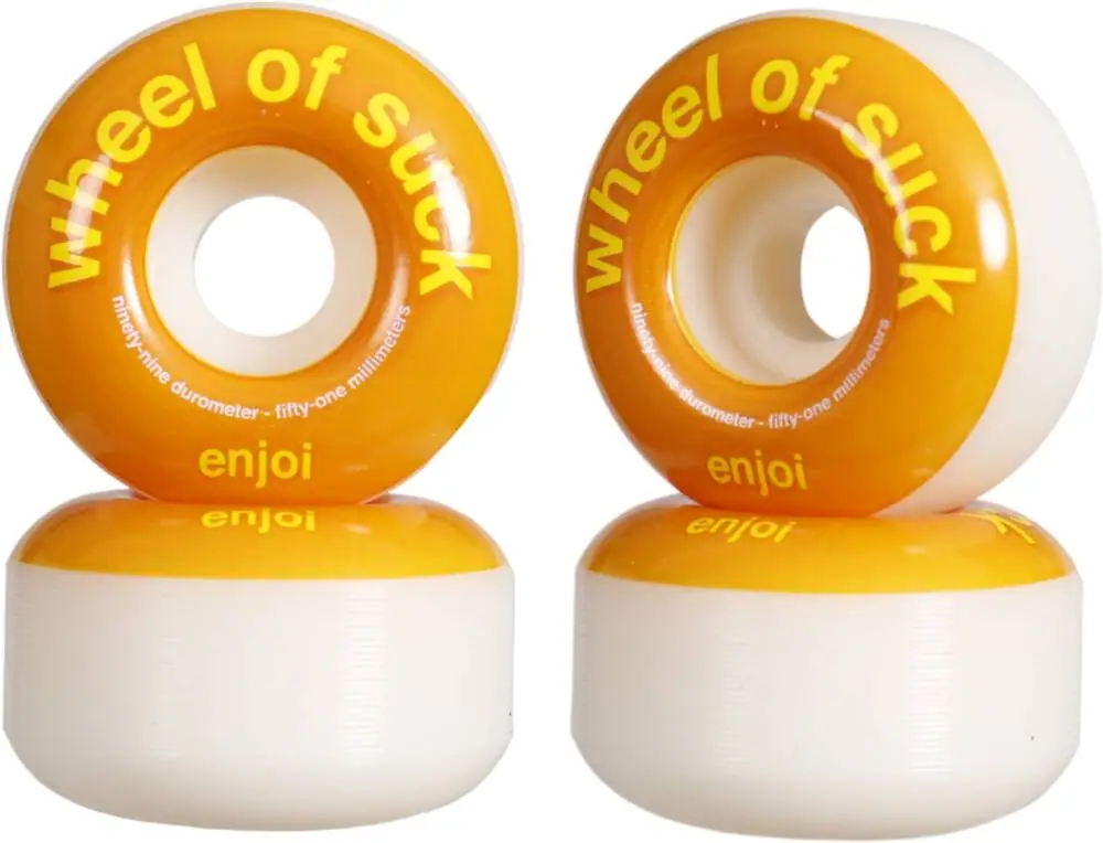 Enjoi Wheel Of Suck 99A Skateboard Hjul 4-Pak