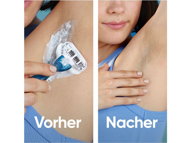 Gillette Venus Rasierklingen Smooth 12 Stück Ersatzklingen für Damen mit wiederverwendbarem Handstück