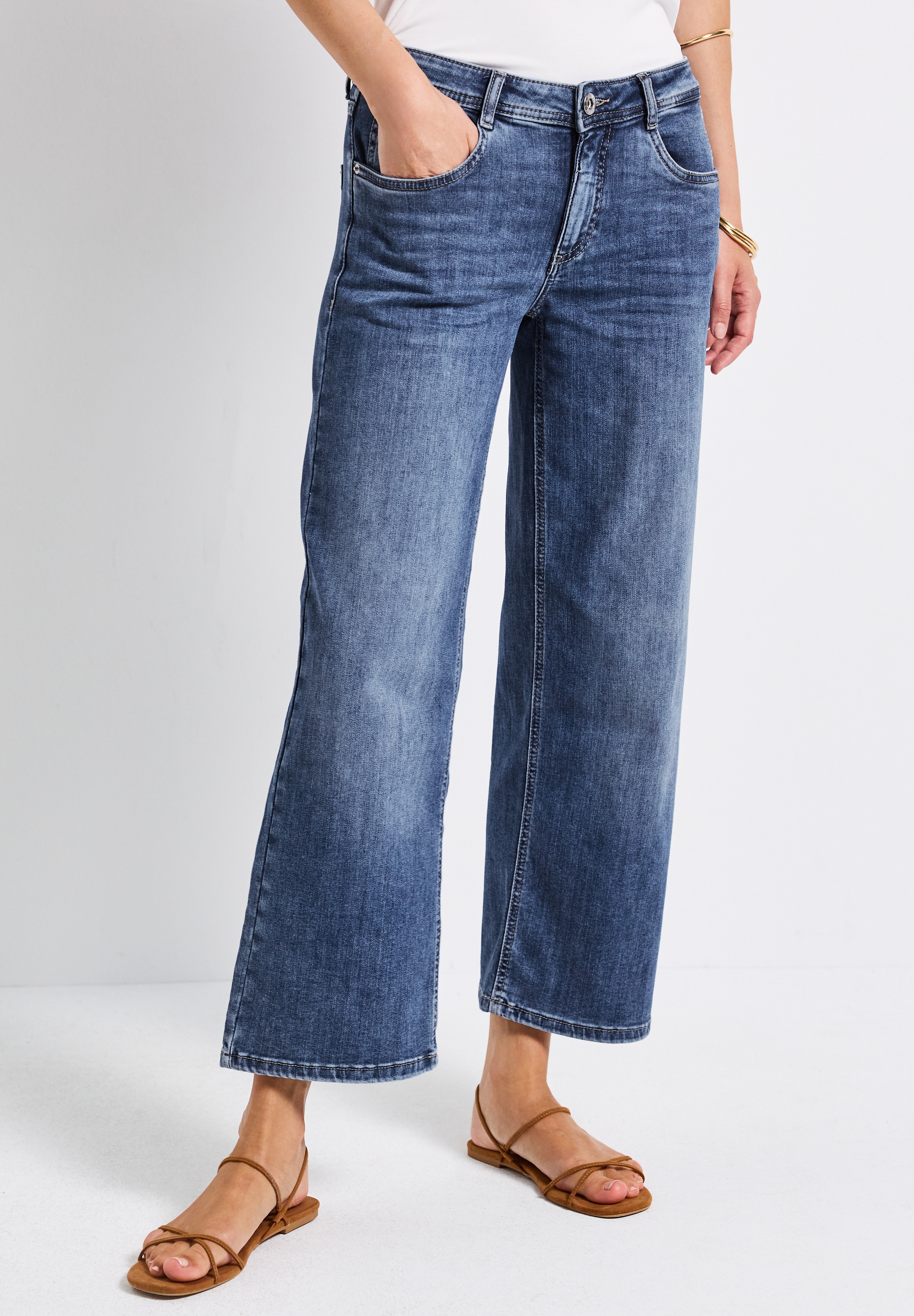 STREET ONE Weite Jeans , im Five-Pocket Style