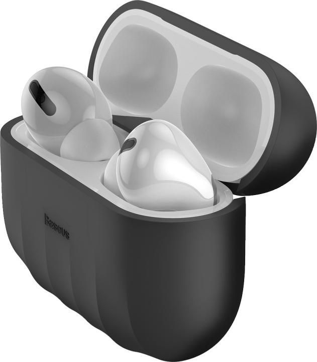 Baseus Silicone AirPods Pro Hoesje Zwart