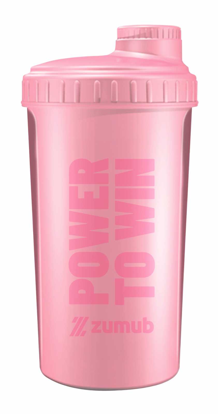 Zumub Shaker Power to Win Vermelho 700 ml