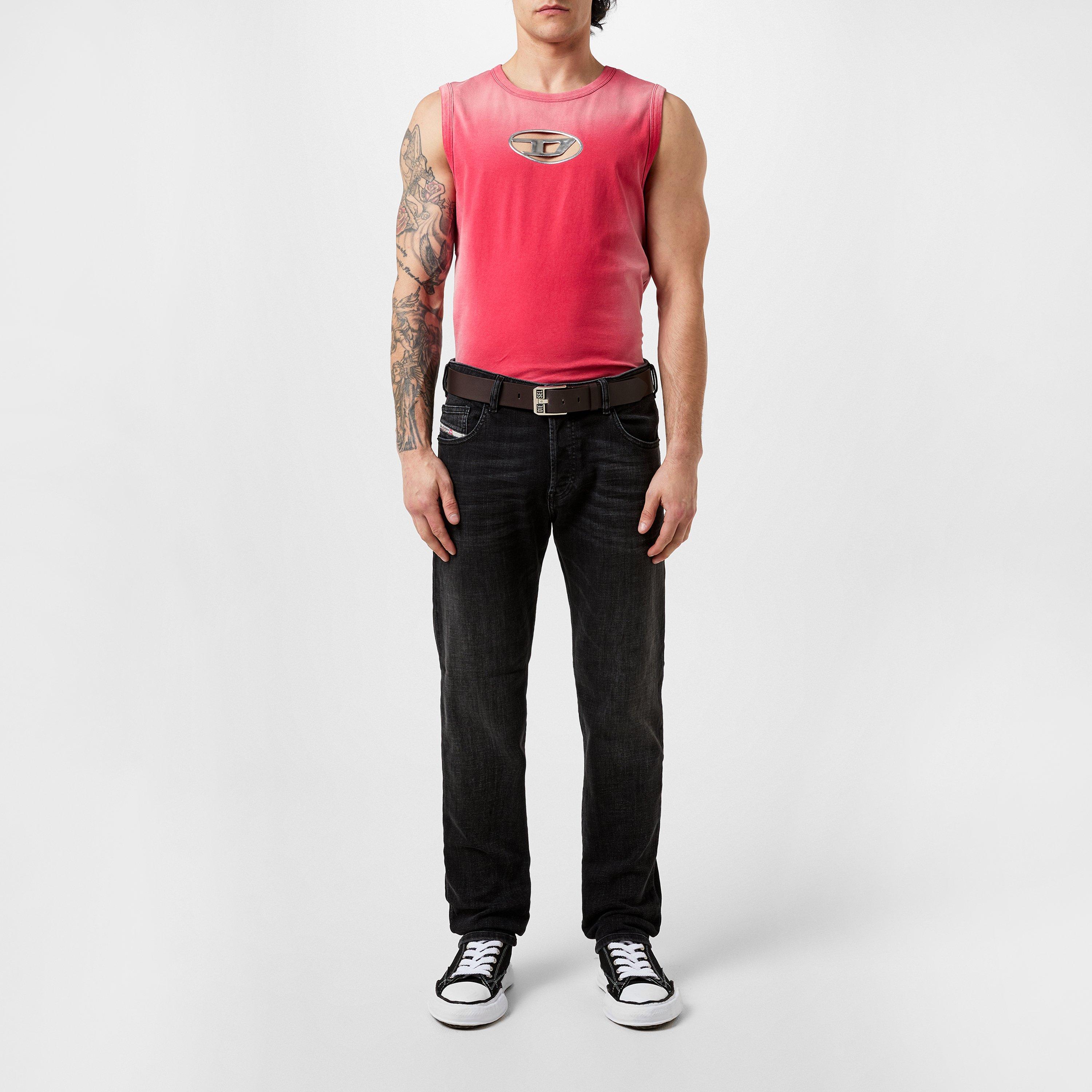 Diesel Bluestar Leather Belt