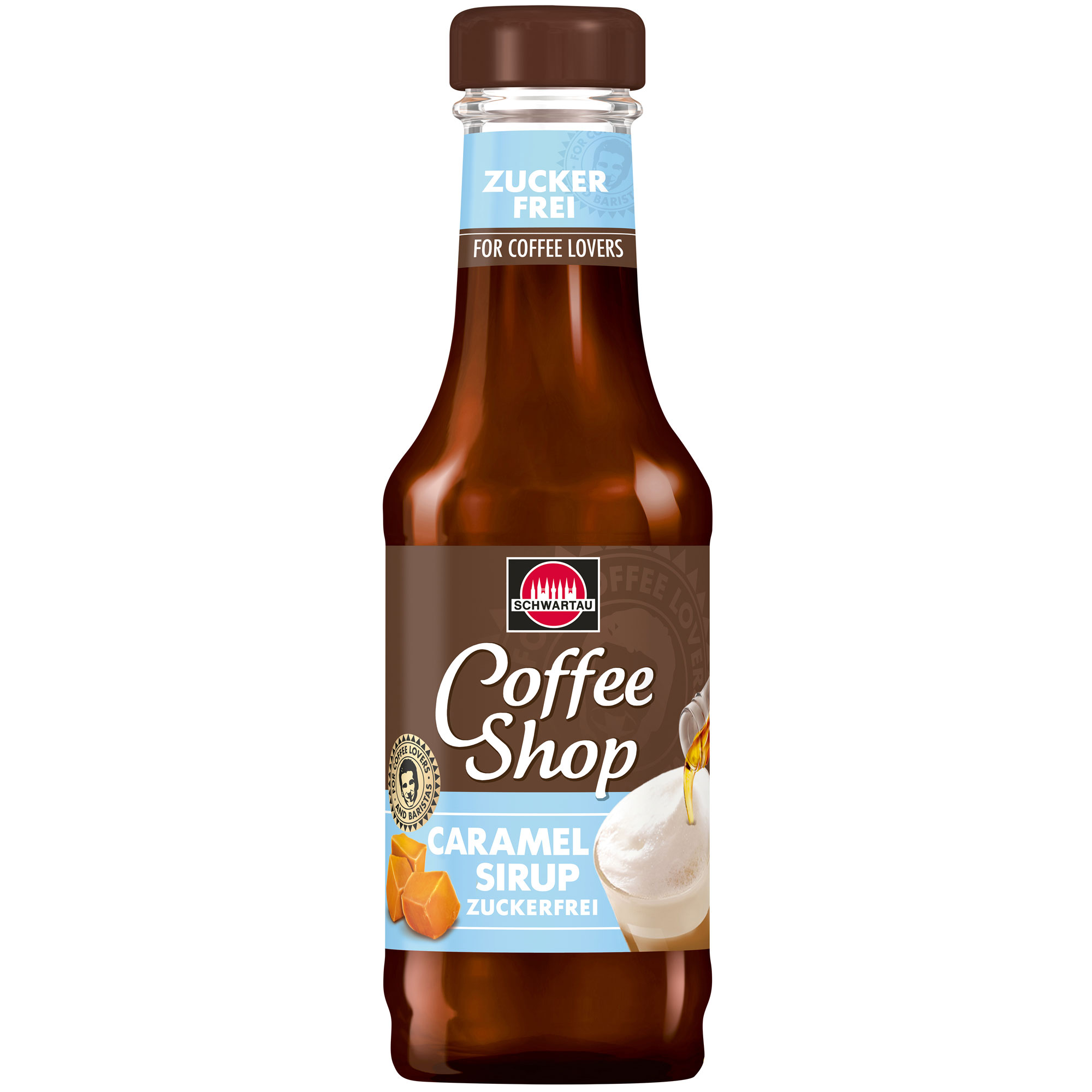 Schwartau Coffee Shop Caramel Sirup Zuckerfrei 200ml MHD:18.5.26